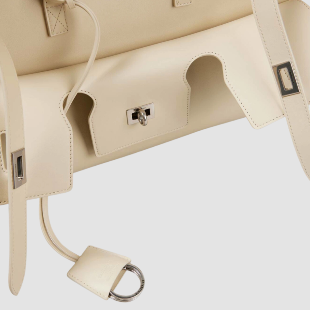 Balenciaga Bel Air Medium Totebag - Crem